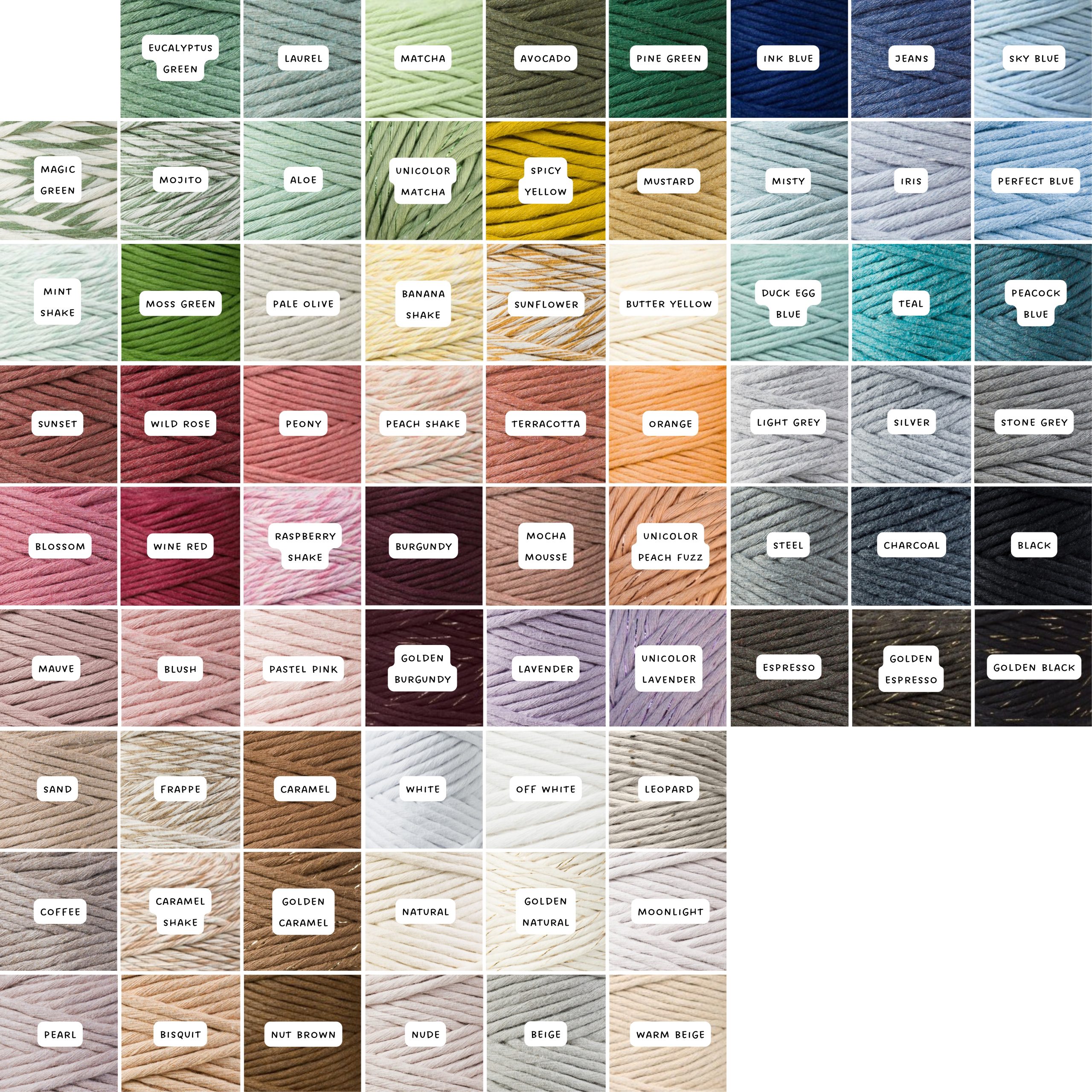 Bobbiny Garn Meterware (3mm gezwirnt) in deiner Wunschfarbe – Bild 2