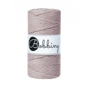Bobbiny Garn "pearl" 100m Rolle (3mm gezwirnt)