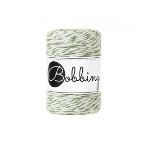 Bobbiny Garn "magic green" 100m Rolle (1,5mm gezwirnt)