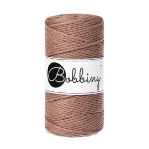 Bobbiny Garn "mocha mousse" 100m Rolle (3mm gezwirnt)
