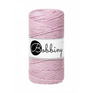 Bobbiny Garn "dusty rose" 100m Rolle (3mm gezwirnt)